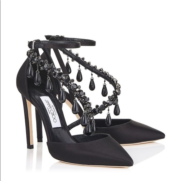 Jimmy Choo off white Victoria heels 38.5 - Picture 3 of 4